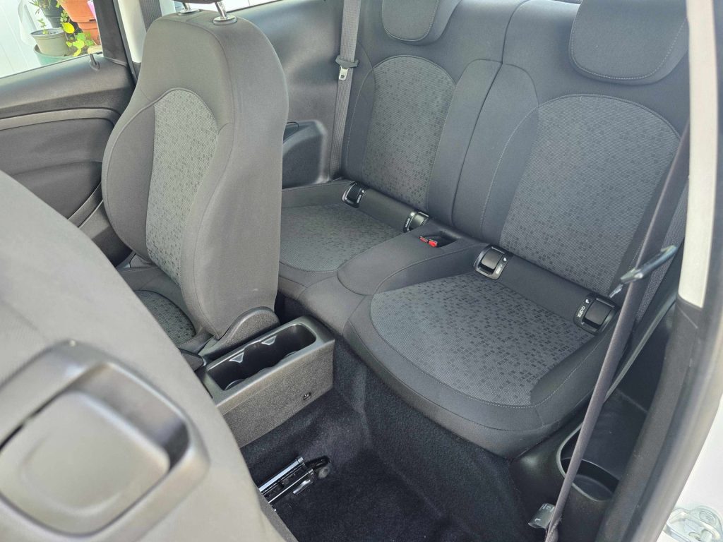 Banquette arrière d'une voiture