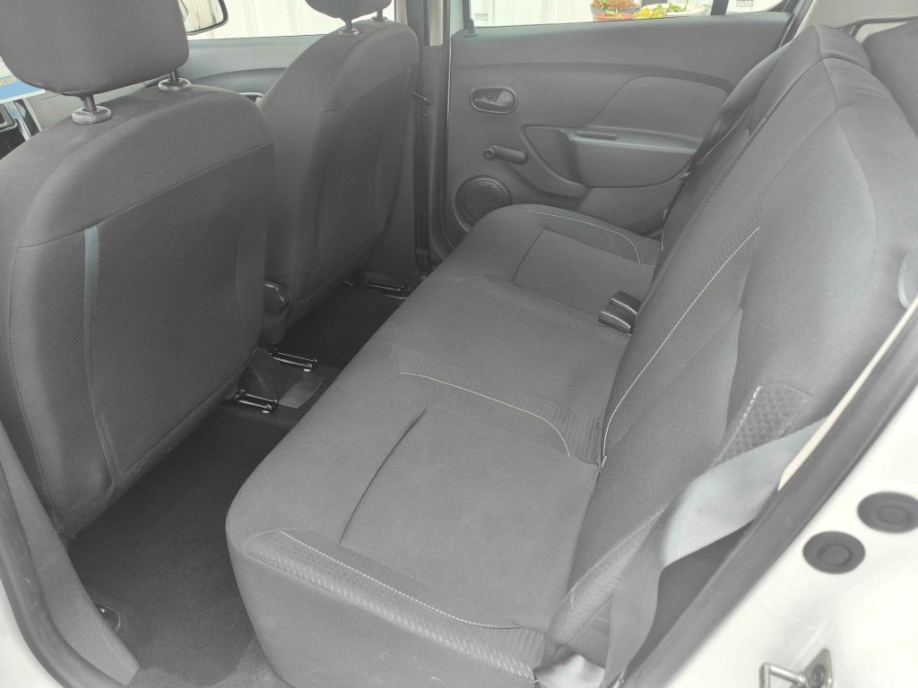 Siège arrière d'une voiture